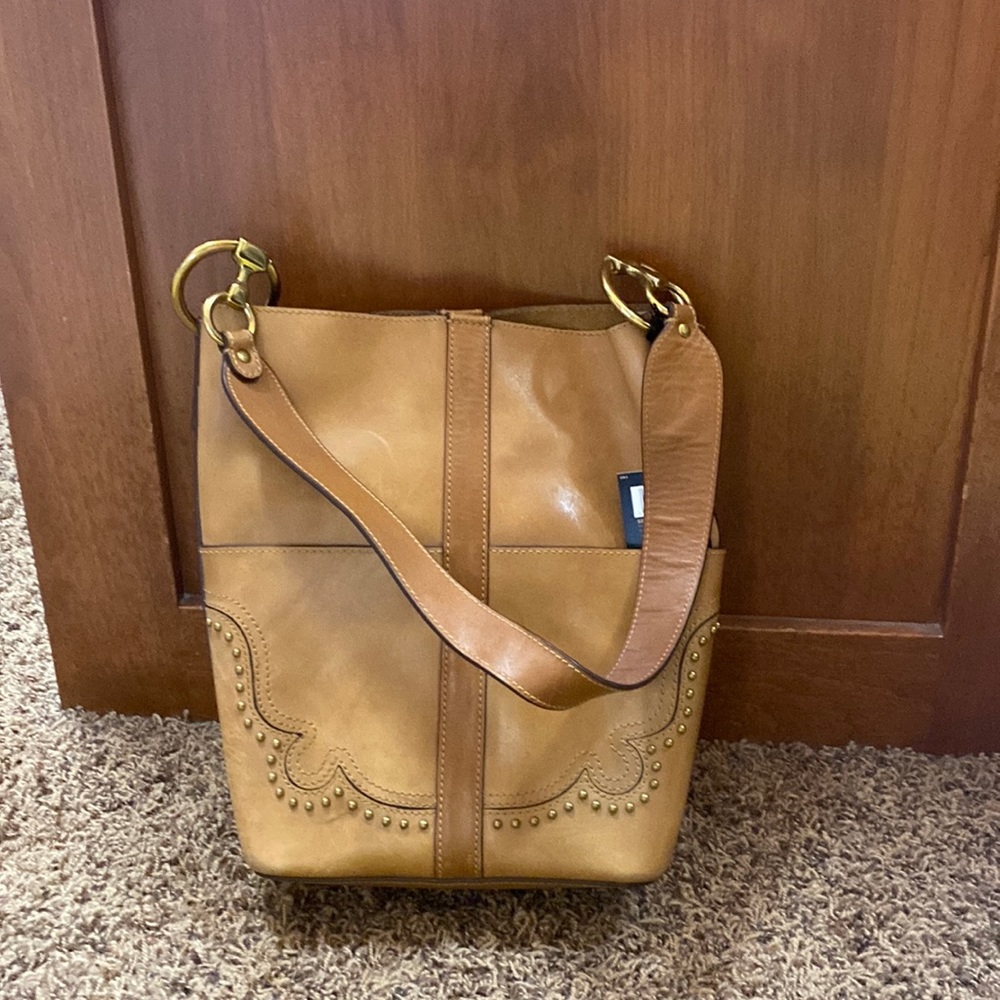 Brand new with tags FRYE Ilana western bucket bag